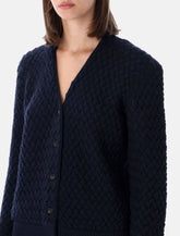 Bottega Veneta Intrecciato wool cardigan -  | Spazio Pritelli