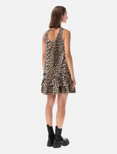 GANNI leopard mini dress -  | Spazio Pritelli