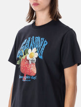 Ganni graphic cotton T-shirt -  | Spazio Pritelli