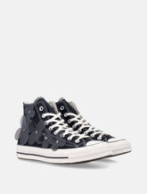 Converse Chuck 70 3-D Flourish woman's sneakers black -  | Spazio Pritelli