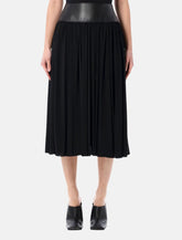 Alaïa wide belted skirt -  | Spazio Pritelli