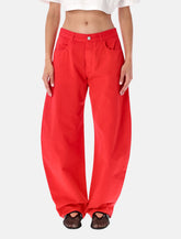 Alaïa Rounded denim jeans -  | Spazio Pritelli