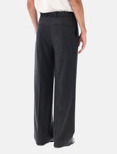 Lardini pleated stretch wool trousers -  | Spazio Pritelli