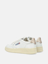 Autry Medalist Low women’s sneakers White Gold -  | Spazio Pritelli