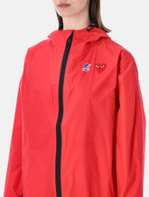 Comme des Garçons Play waterproof hooded K-Way nylon jacket -  | Spazio Pritelli