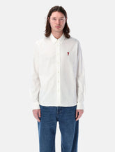 Ami Paris cotton Ami de Coeur shirt -  | Spazio Pritelli
