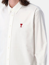 Ami Paris cotton Ami de Coeur shirt -  | Spazio Pritelli