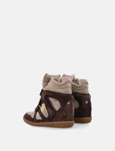 Isabel Marant Bekett suede leather sneakers -  | Spazio Pritelli