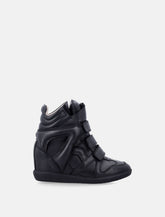 Isabel Marant Bekett Leather Wedge Sneakers -  | Spazio Pritelli