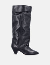 Isabel Marant Elita Black Suede Leather Boots -  | Spazio Pritelli