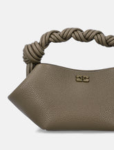 Ganni Military green grained Mini Bou Bag -  | Spazio Pritelli