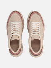 Chloé Nama suede wedge woman's sneakers -  | Spazio Pritelli