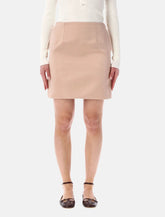 Chloé short pencil skirt in satin -  | Spazio Pritelli