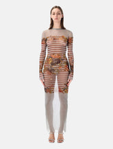 Abito lungo in mesh marinière di Jean Paul Gaultier -  | Spazio Pritelli