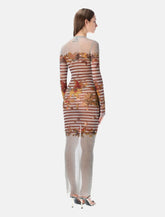 Abito lungo in mesh marinière di Jean Paul Gaultier -  | Spazio Pritelli