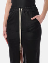 Rick Owens DRKSHDW sliced Pillar jersey skirt -  | Spazio Pritelli