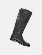 Church's Women's Michelle 2G Black Leather Boots -  | Spazio Pritelli