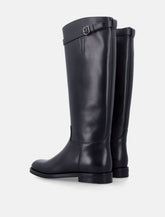 Church's Women's Michelle 2G Black Leather Boots -  | Spazio Pritelli