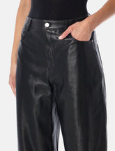 Arma Ece leather barrel trousers -  | Spazio Pritelli