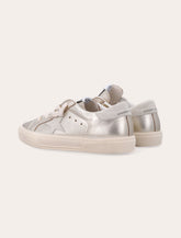 Golden Goose May Laminated Platinum Sneakers Girl -  | Spazio Pritelli