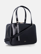 A.P.C. Virginie Leather Box Bag -  | Spazio Pritelli
