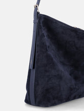 A.P.C. Vera Maxi suede bag -  | Spazio Pritelli
