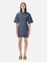 Fendi chambray denim mini dress -  | Spazio Pritelli