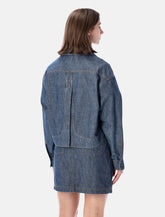 Fendi chambray cropped jacket -  | Spazio Pritelli