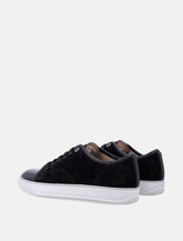 Lanvin DBB1 patent leather and suede sneakers -  | Spazio Pritelli