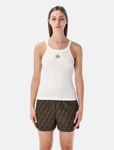 Fendi cotton rib sleeveless Top -  | Spazio Pritelli