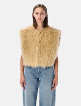 Isabel Marant Florana faux fur gilet -  | Spazio Pritelli