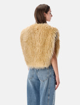 Isabel Marant Florana faux fur gilet -  | Spazio Pritelli