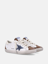Golden Goose Super-Star sneakers white brown -  | Spazio Pritelli