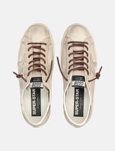 Golden Goose Super-Star beige suede sneakers -  | Spazio Pritelli