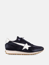 Golden Goose Marathon blue suede sneakers -  | Spazio Pritelli