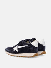 Golden Goose Marathon blue suede sneakers -  | Spazio Pritelli