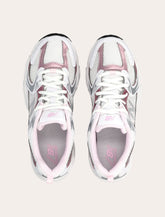 New Balance 530 kid's lace-up sneakers white and pink -  | Spazio Pritelli