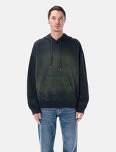 Golden Goose black bleached hooded sweatshirt -  | Spazio Pritelli