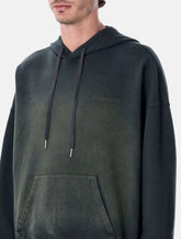 Golden Goose black bleached hooded sweatshirt -  | Spazio Pritelli