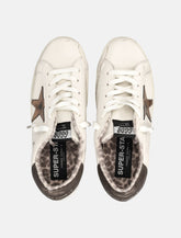 Golden Goose Super-Star woman's sneakers white and bronze -  | Spazio Pritelli