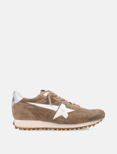 Golden Goose Marathon tobacco suede woman's sneakers -  | Spazio Pritelli