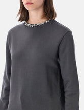 Golden Goose crystal-embellished sweatshirt -  | Spazio Pritelli