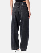 Haikure Bethany black wash denim jeans -  | Spazio Pritelli