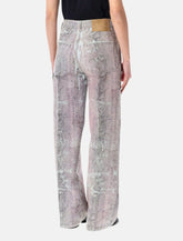 Haikure Winona snake denim -  | Spazio Pritelli