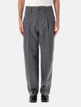 Ami Paris wide-leg wool trousers -  | Spazio Pritelli