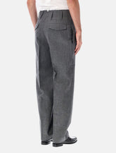 Ami Paris wide-leg wool trousers -  | Spazio Pritelli