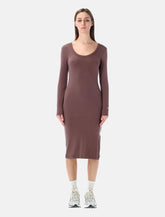 Nike ribbed fitted midi dress -  | Spazio Pritelli