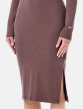 Nike ribbed fitted midi dress -  | Spazio Pritelli