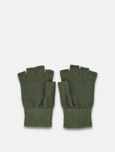Carhartt WIP Logo fingerless knit mittens -  | Spazio Pritelli