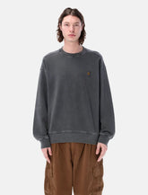 Carhartt WIP grey pigment-dyed Nelson crewneck -  | Spazio Pritelli